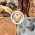 Pack Of 03 - Woodworking Angle Grinder Molding Wheel
