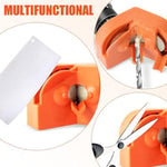 3	🛠️Drill Bit Sharpener with 2 Grinding Wheels – Portable multi-purpose drill bit sharpener for grinder attachments, power drill bit sharpener for all drill bits.