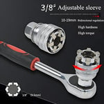 Pack Of 03 - 	Multi-function Universal Socket Wrench Tool - Universal Maintenance Tool